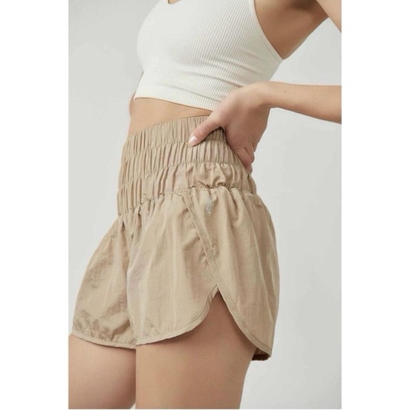 NWT Free People Movement The Way Home Athletic Shorts Clay Color - Picture 3 of 8